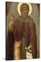 Byzantine Icon of St. Anthony. 16th Century. Byzantine Museum. Zante. Ionian Islands-null-Stretched Canvas