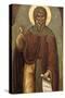 Byzantine Icon of St. Anthony. 16th Century. Byzantine Museum. Zante. Ionian Islands-null-Stretched Canvas