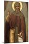 Byzantine Icon of St. Anthony. 16th Century. Byzantine Museum. Zante. Ionian Islands-null-Mounted Premium Giclee Print