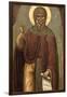 Byzantine Icon of St. Anthony. 16th Century. Byzantine Museum. Zante. Ionian Islands-null-Framed Giclee Print