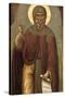 Byzantine Icon of St. Anthony. 16th Century. Byzantine Museum. Zante. Ionian Islands-null-Stretched Canvas