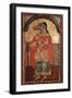 Byzantine icon of St Christopher with a dog's head. Artist: Unknown-Unknown-Framed Giclee Print