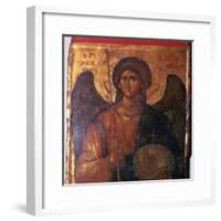 Byzantine icon of the Archangel Michael, 14th century. Artist: Unknown-Unknown-Framed Giclee Print