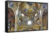 Byzantine Mosaic of Church Santa Maria Dell Ammiraglio (Martorana), Palermo, Sicily, Italy-Ivan Vdovin-Framed Stretched Canvas