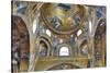 Byzantine Mosaic of Church Santa Maria Dell Ammiraglio (Martorana), Palermo, Sicily, Italy-Ivan Vdovin-Stretched Canvas