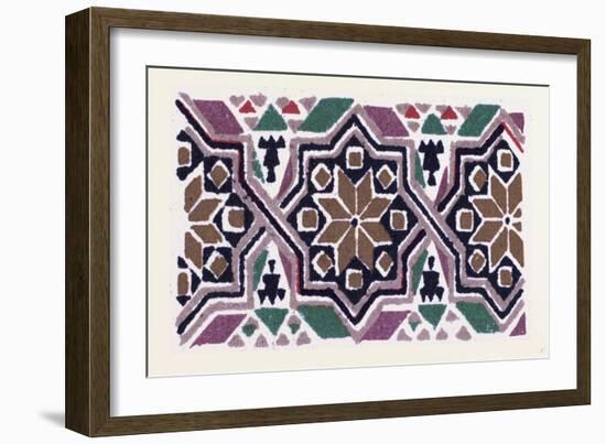 Byzantine Ornament-null-Framed Giclee Print