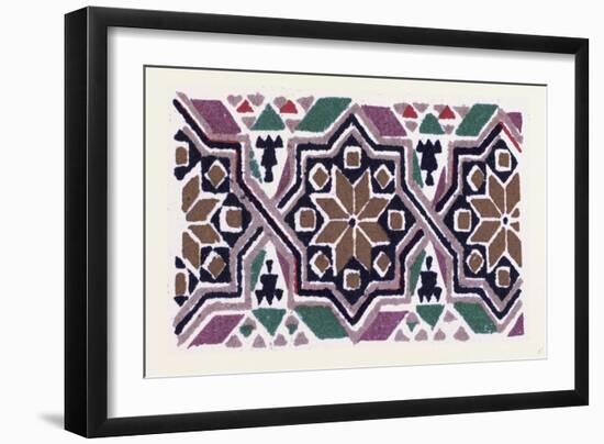 Byzantine Ornament-null-Framed Giclee Print