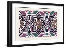 Byzantine Ornament-null-Framed Giclee Print