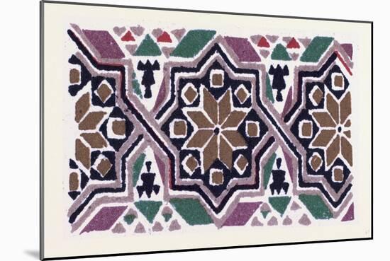 Byzantine Ornament-null-Mounted Giclee Print