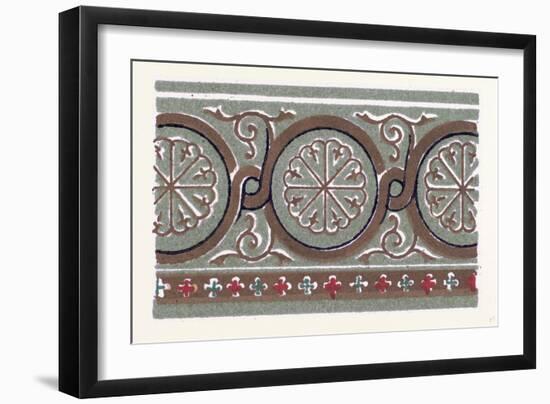 Byzantine Ornament-null-Framed Giclee Print