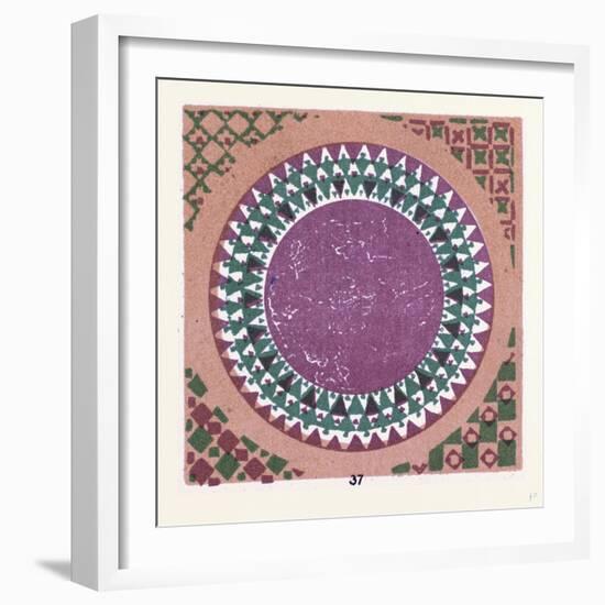 Byzantine Ornament-null-Framed Giclee Print