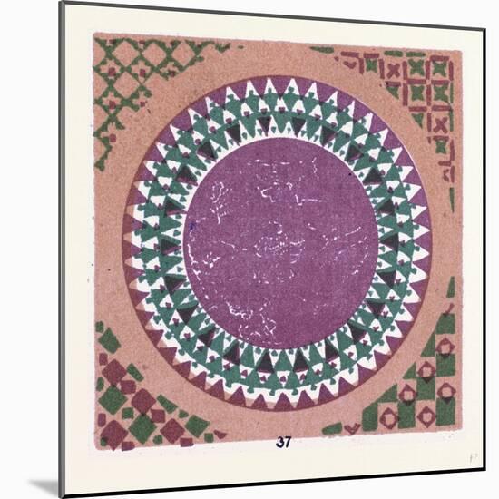 Byzantine Ornament-null-Mounted Giclee Print