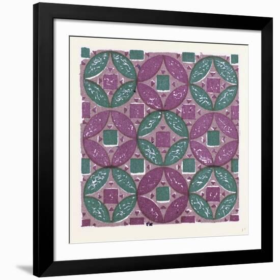 Byzantine Ornament-null-Framed Giclee Print