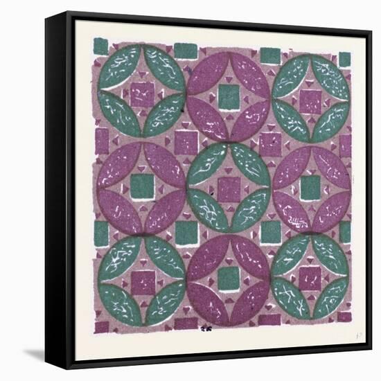 Byzantine Ornament-null-Framed Stretched Canvas