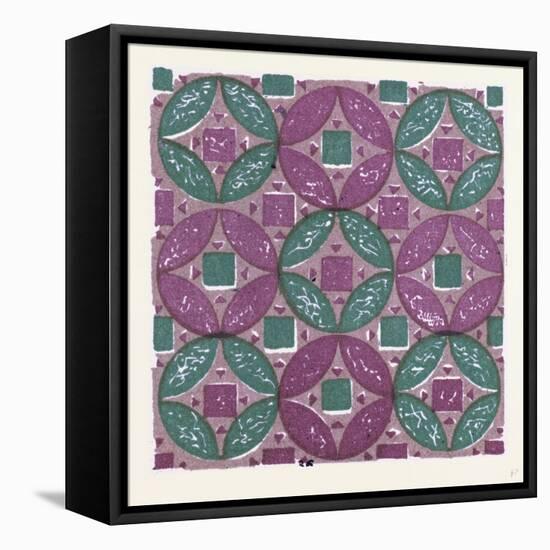 Byzantine Ornament-null-Framed Stretched Canvas