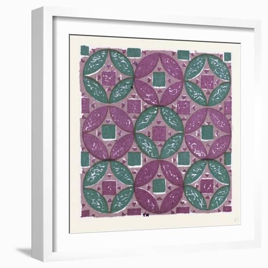 Byzantine Ornament-null-Framed Giclee Print