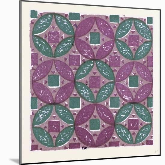 Byzantine Ornament-null-Mounted Giclee Print