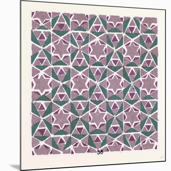 Byzantine Ornament-null-Mounted Giclee Print