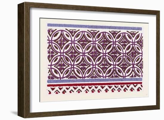 Byzantine Ornament-null-Framed Giclee Print