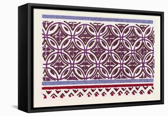 Byzantine Ornament-null-Framed Stretched Canvas