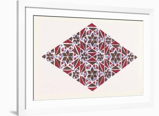 Byzantine Ornament-null-Framed Giclee Print