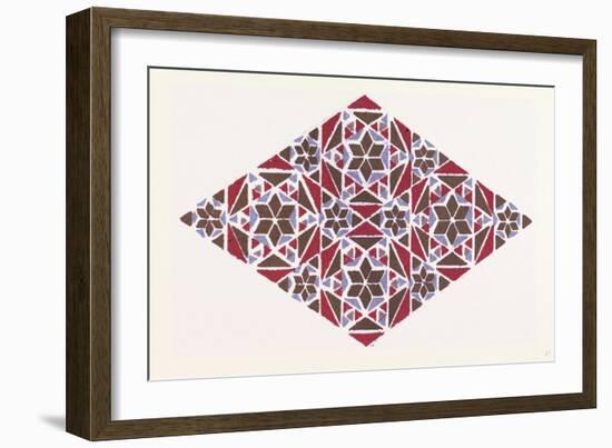 Byzantine Ornament-null-Framed Giclee Print