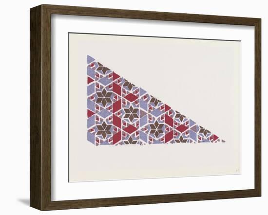 Byzantine Ornament-null-Framed Giclee Print