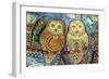 Byzantine Owls-Oxana Zaika-Framed Giclee Print