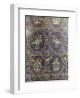 Byzantine Silk Textiles Dating from 10th Century, Conques, France-Richard Ashworth-Framed Photographic Print