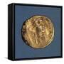 Byzantine Solidus, Recto, Byzantine Coins, 6th Century-null-Framed Stretched Canvas