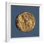 Byzantine Solidus, Recto, Byzantine Coins, 6th Century-null-Framed Giclee Print