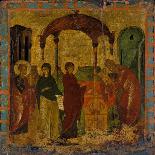 Christ in Majesty Surrounded by Four Angels, Ceiling Painting, 11th-14th Century (Fresco)-Byzantine-Giclee Print