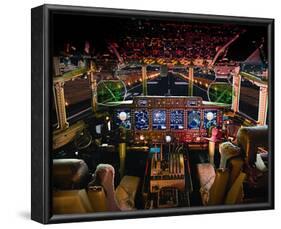 C-130 with digital glass cockpit-null-Framed Art Print