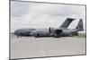 C-130J Super Hercules with a C-17 Globemaster-null-Mounted Photographic Print