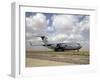 C-17 Globemaster III on the Runway-Stocktrek Images-Framed Photographic Print