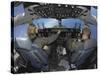 C-17 Globemaster III Pilots Practice Low-level Flying-Stocktrek Images-Stretched Canvas
