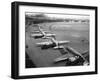 C-47S Unloading at Tempelhof Airport During the Berlin Airlift, June-August 1948-null-Framed Photo