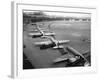 C-47S Unloading at Tempelhof Airport During the Berlin Airlift, June-August 1948-null-Framed Photo