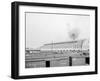 C.A. Chicago and Alton Railroad Shops at Bloomington, Ill.-null-Framed Photo