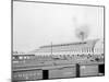 C.A. Chicago and Alton Railroad Shops at Bloomington, Ill.-null-Mounted Photo