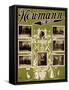 C.A. George Newmann, American Hypnotist-Science Source-Framed Stretched Canvas