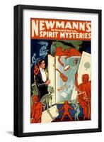 C.A. George Newmann, American Hypnotist-Science Source-Framed Giclee Print