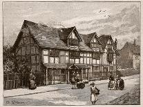 The House at Stratford-On-Avon, Where Shakespeare Was Born-C.a Wilkinson-Framed Giclee Print