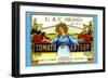C and C Brand Tomato Catsup-null-Framed Art Print