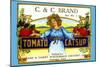 C and C Brand Tomato Catsup-null-Mounted Art Print