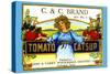 C and C Brand Tomato Catsup-null-Stretched Canvas