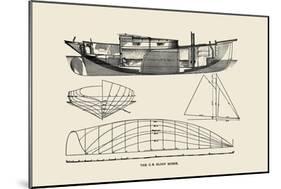 C.B. Sloop Midge-Charles P. Kunhardt-Mounted Art Print