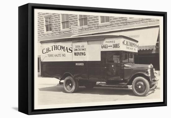 C.B. Thomas Moving Truck-null-Framed Stretched Canvas