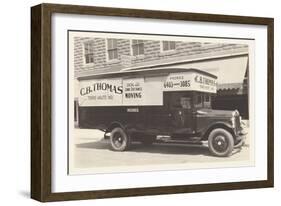 C.B. Thomas Moving Truck-null-Framed Art Print