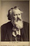 Johannes Brahms, German Composer and Pianist, 1889-C Brasch-Framed Giclee Print